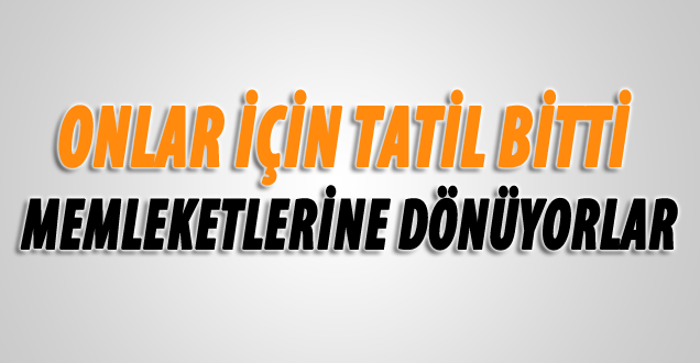 İranlılar Ülkelerine dönüyor