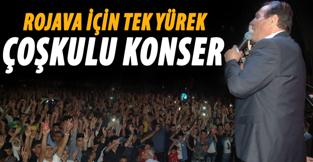 Rojava için konser!
