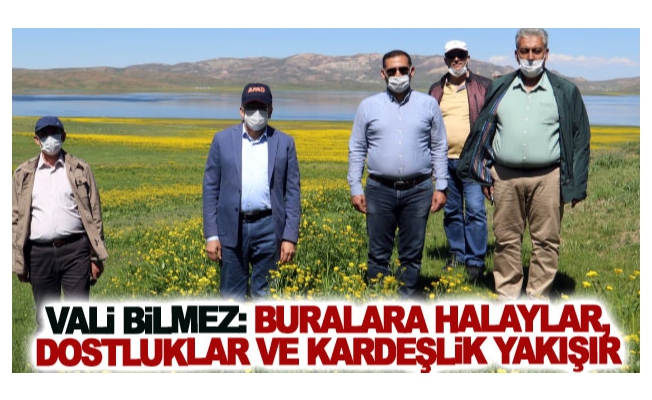 Vali Bilmez: Buralara halaylar, dostluklar ve kardeşlik yakışır