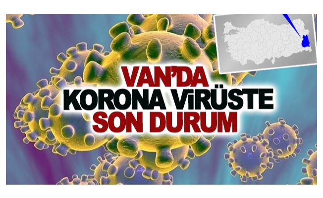 Van’da korona virüste son durum