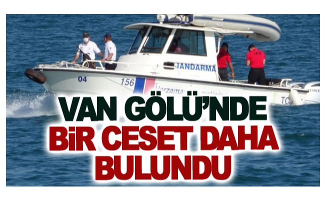 Van Gölü’nde bir ceset daha bulundu