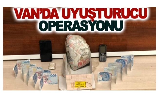 Van’da uyuşturucu operasyonu