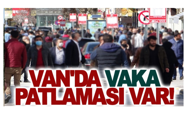 Van’da vaka sayısı da ölü sayısı da hızla artıyor!