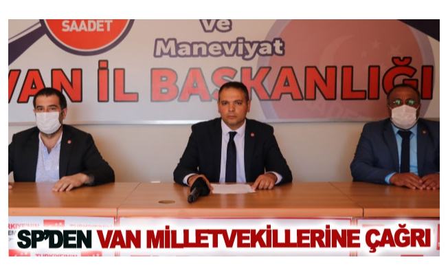 SP’den Van milletvekillerine çağrı