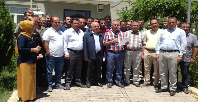 Van Organize Sanayi Bölgesi Yönetim Kurulu suruç katliamına kınama!