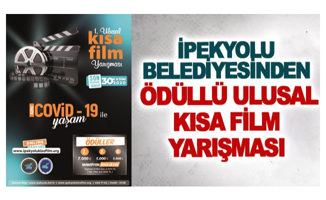 İpekyolu Belediyesinden ödüllü ulusal kısa film yarışması