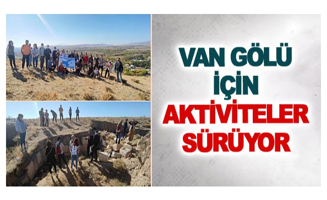 Van Gölü için aktiviteler sürüyor