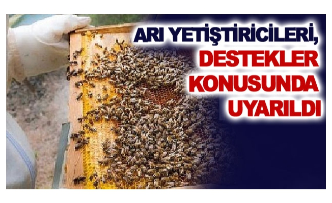 Arı yetiştiricileri, destekler konusunda uyarıldı