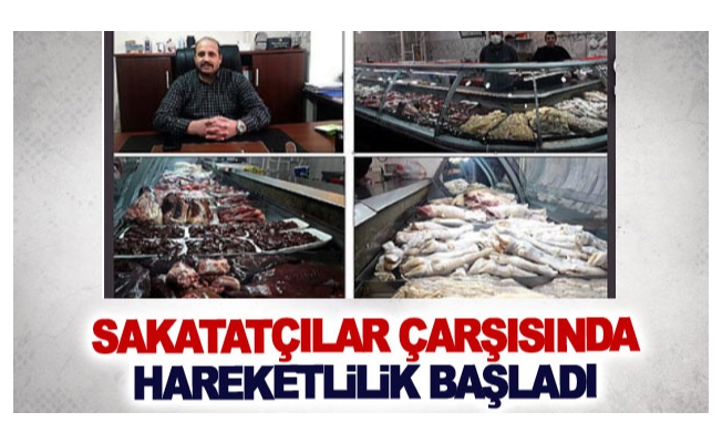 Sakatatçılar Çarşısında hareketlilik başladı