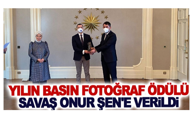 Yılın Basın Fotoğraf Ödülü Savaş Onur Şen'e verildi