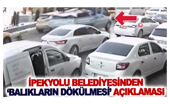 İpekyolu Belediyesinden ‘balıkların dökülmesi’ açıklaması