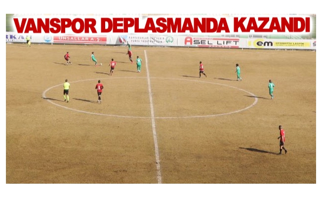 Vanspor Deplasmanda kazandı