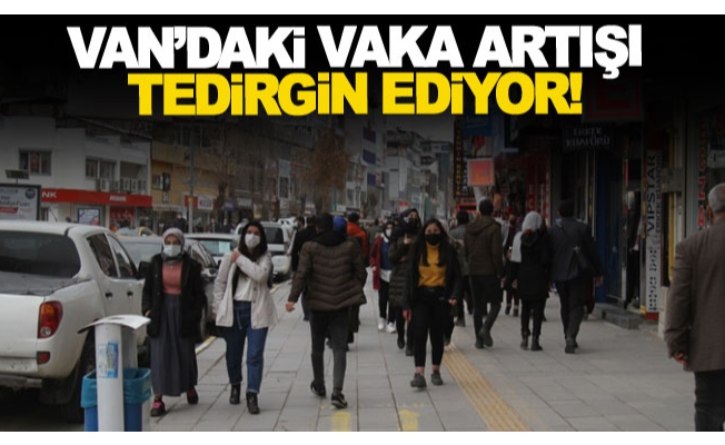 Van’daki vaka artışı tedirgin ediyor!