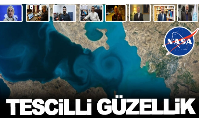 Nasa’nın en güzeli: van gölü!