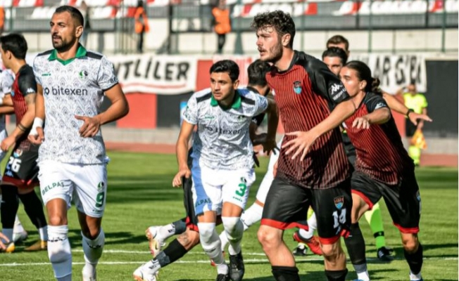 Vanspor Sakaryaspor maçı golsüz sona erdi