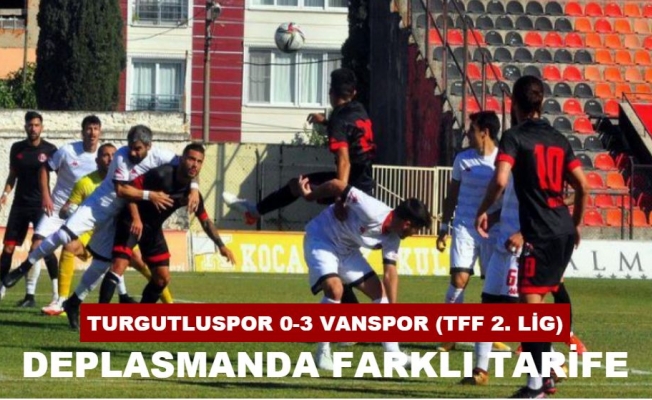 Vanspor deplasman dinlemiyor: 3-0