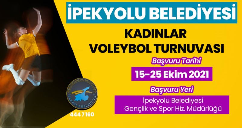 İpekyolu Belediyesi Kadınlar Voleybol Turnuvası düzenliyor