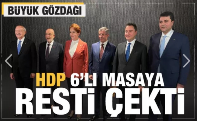 HDP Altılı Masa Görüşmesi Sonucu