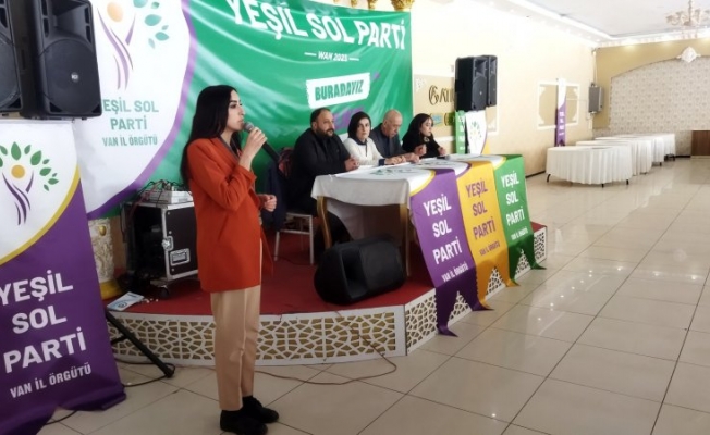 Yeşil Sol Parti Van'da 2023 Seçim Startını Verdi