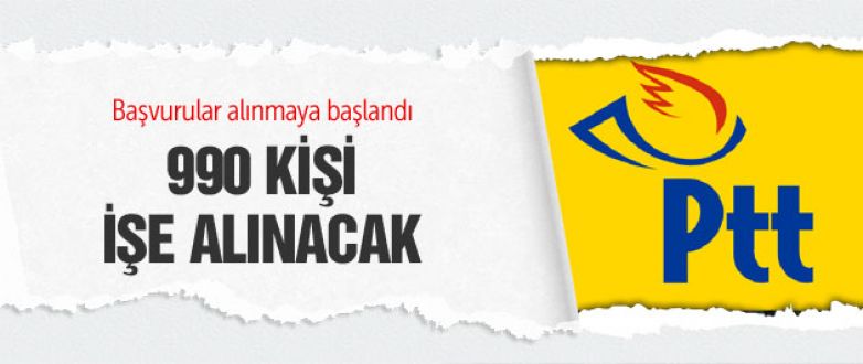 PTT 990 kişiyi sözleşmeli personel alım ilanı! Başvuru şartları belli oldu!