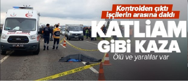 Diyarbakır'da katliam gibi feci kaza!