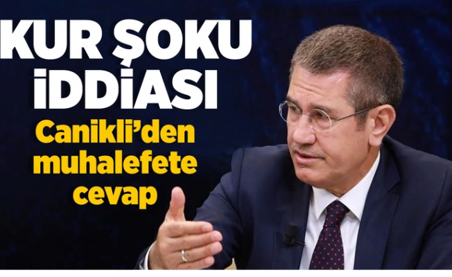 AK Partili Nurettin Canikli'den muhalefete piyasaları manipüle etme tepkisi