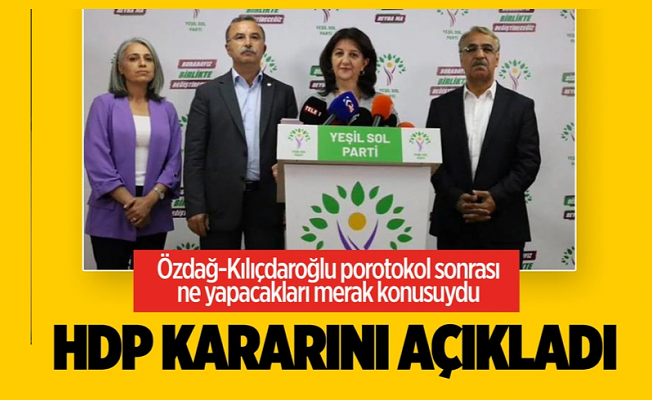 HDP İkinci Turda Kılıçdaroğlu'na Destek Kararını Yineledi