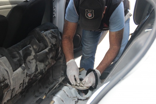 Van’dan İstanbul’a giden araçta eroin ele geçirildi