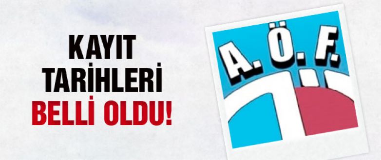 AÖF Açıköğretim Fakültesi kayıt tarihleri belli oldu!