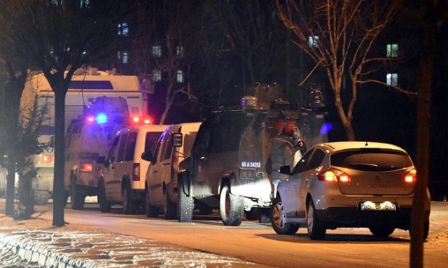 Van'da gece operasyonu 1 ölü(21.01.2016)