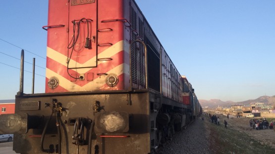 Van'da tren faciası!