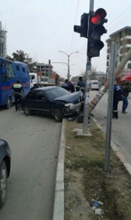 Van'da feci trafik kazası; 1 yaralı