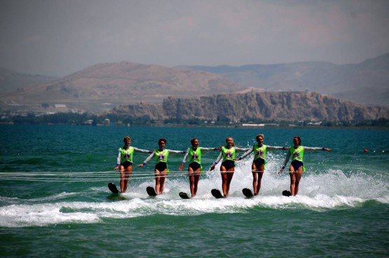 Van,Bitlis Uluslar Arası Su Sporları Festivali Baş