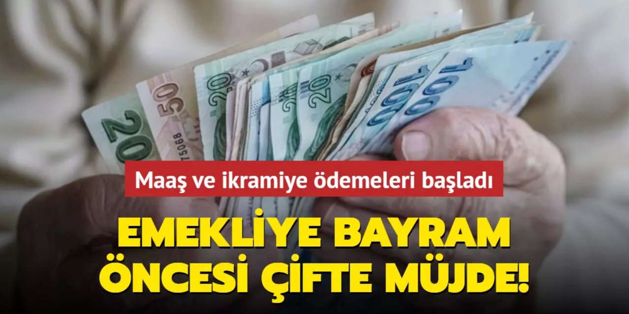 SGK Duyurdu! Emekliye çifte maaş müjdesi, Hem ikramiye hem maaş yatacak..