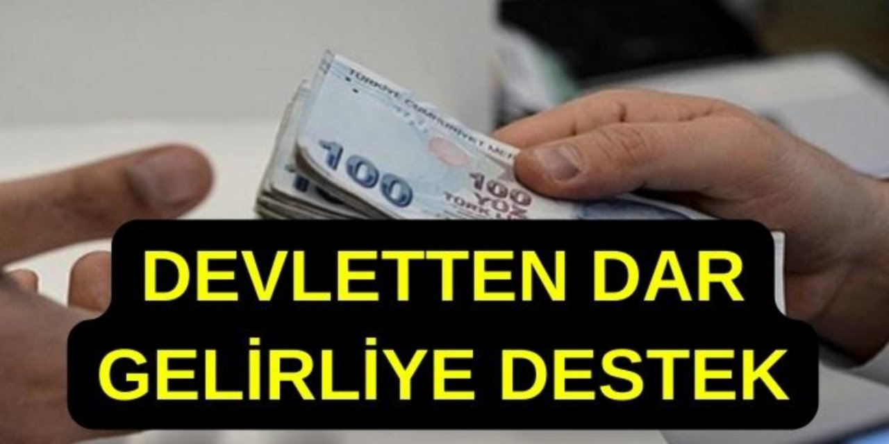 Dar gelirli ihtiyaç sahibi vatandaşlara Devlet Yardımları devam ediyor. Hemen başvurunu yap