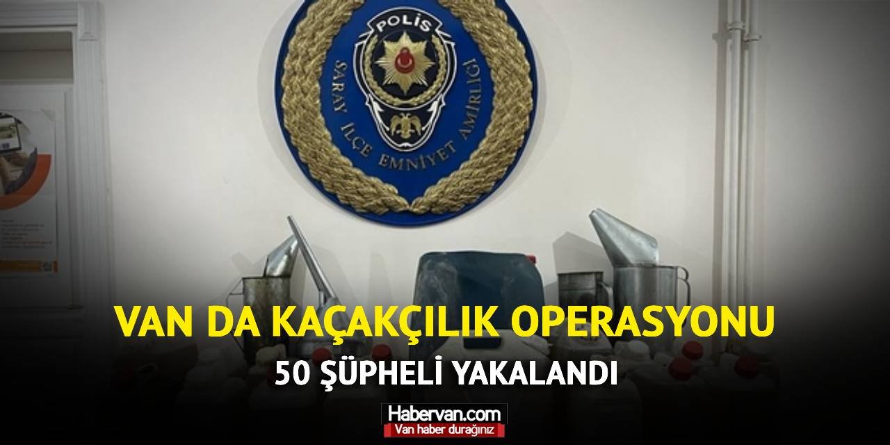 Vanda kaçakçılık operasyonu