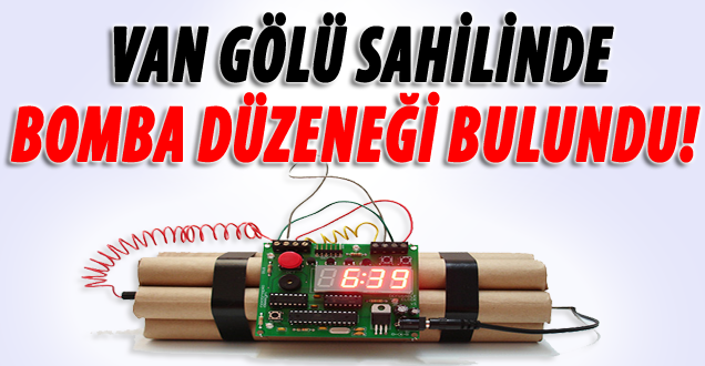 Van Gölü sahilinde bomba alarmı
