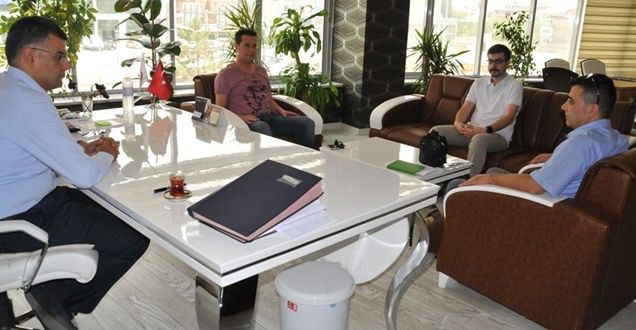 Aile Hekimleri Derneği'nden müdür Ekinci'ye ziyaret