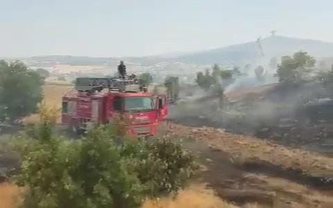 Diyarbakır'da Örtü Yangını