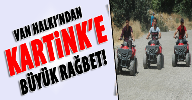 Van'da ATV Karting Eğitimine İlgi Var