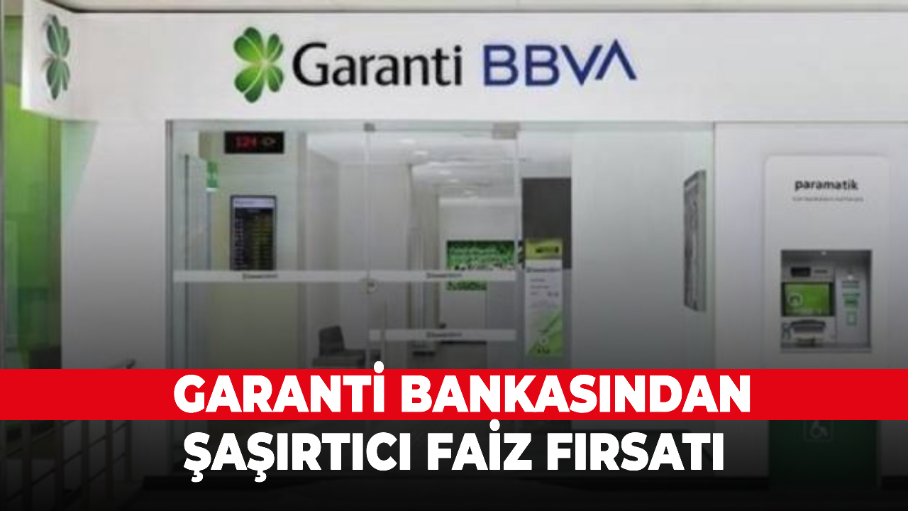 Garanti bankasından şaşırtıcı faiz indirimi