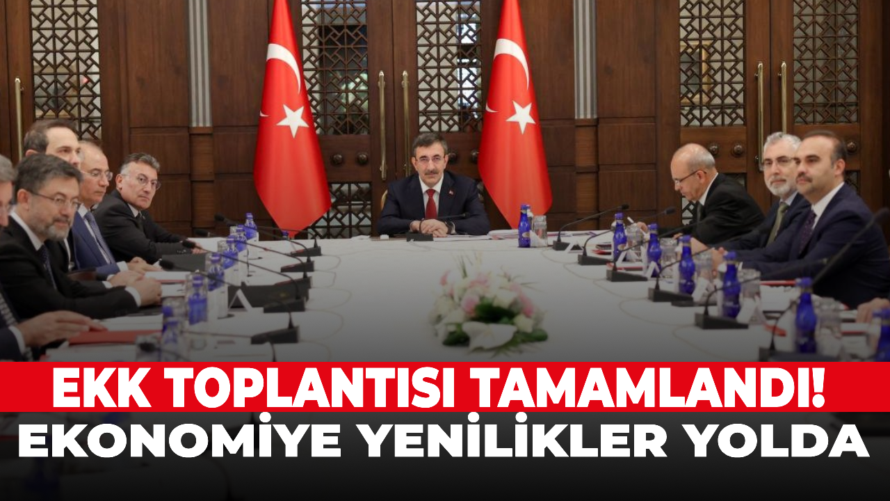 EKK toplantısı tamamlandı! Ekonomiye yenilikler yolda