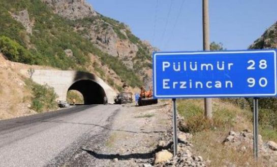 Tunceli-Erzincan karayolu çift yönlü trafiğe kapatıldı