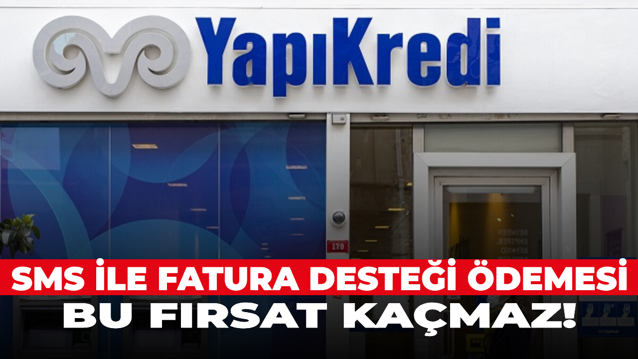 SMS ile fatura desteği ödemesi! Kaçırılmayacak fırsat