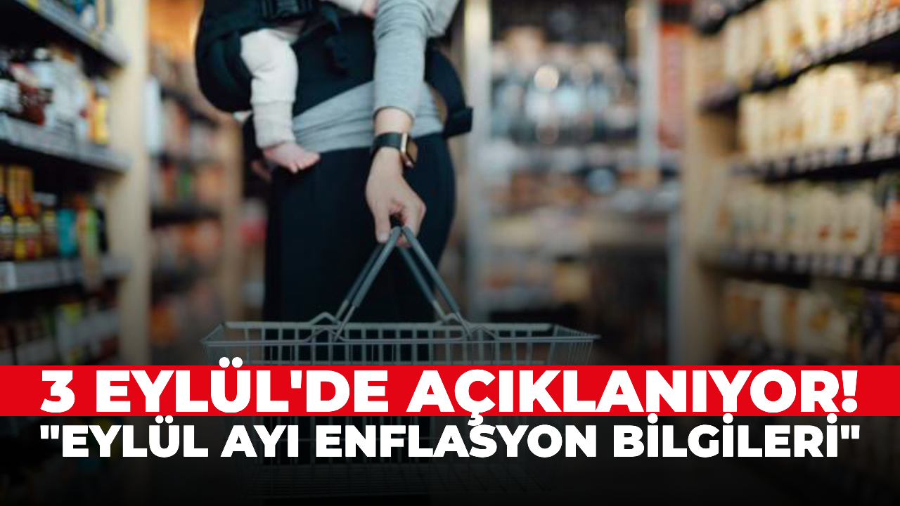 3 Eylül'de açıklanıyor! Eylül ayı enflasyon bilgileri