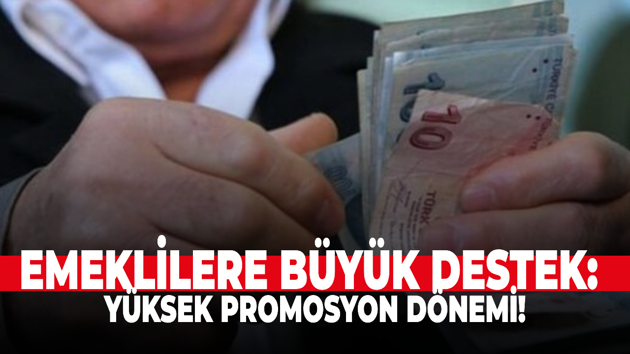 Emeklilere Büyük Destek: Yüksek Promosyon Dönemi!