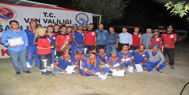 UMKE Ekibi Temel Eğitimini Tamamladı