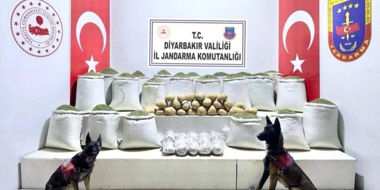 Diyarbakır’da 637 Kilo Esrar Ele Geçirildi