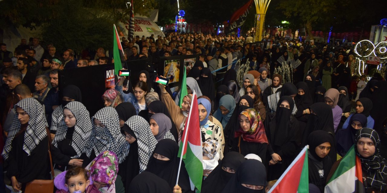 Batman’da Hüda Par’dan İsrail Protestosu