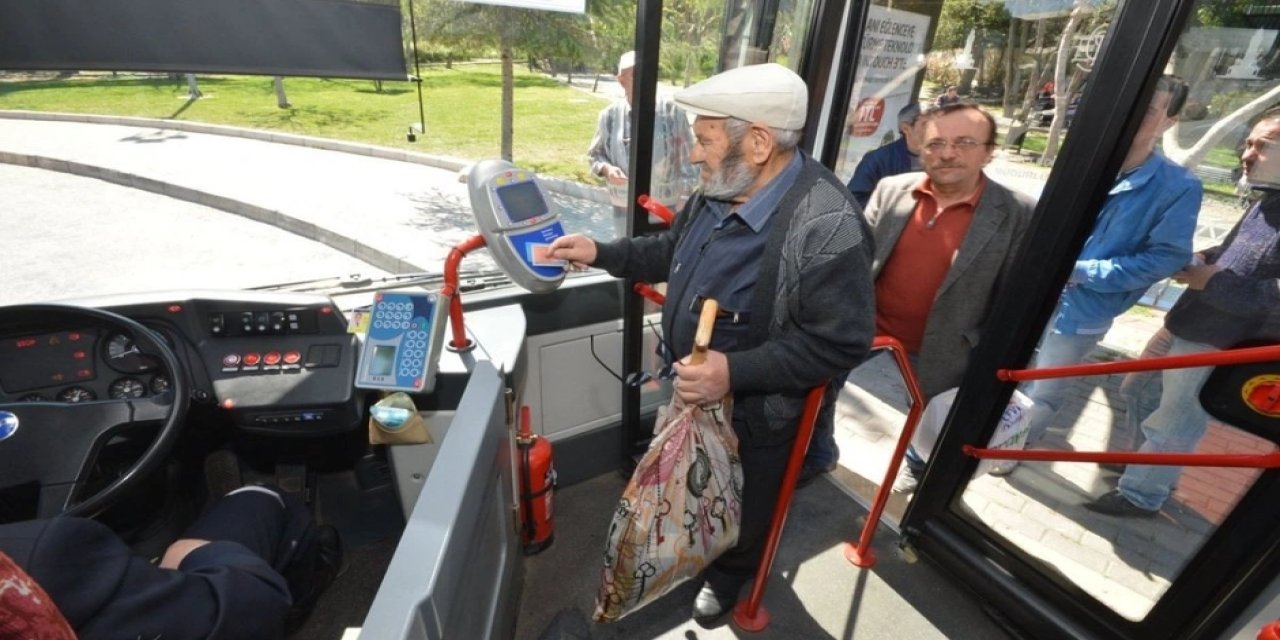O ilde 65 yaş üstü otobüs kullanımı tamamen ücretsiz oldu!
